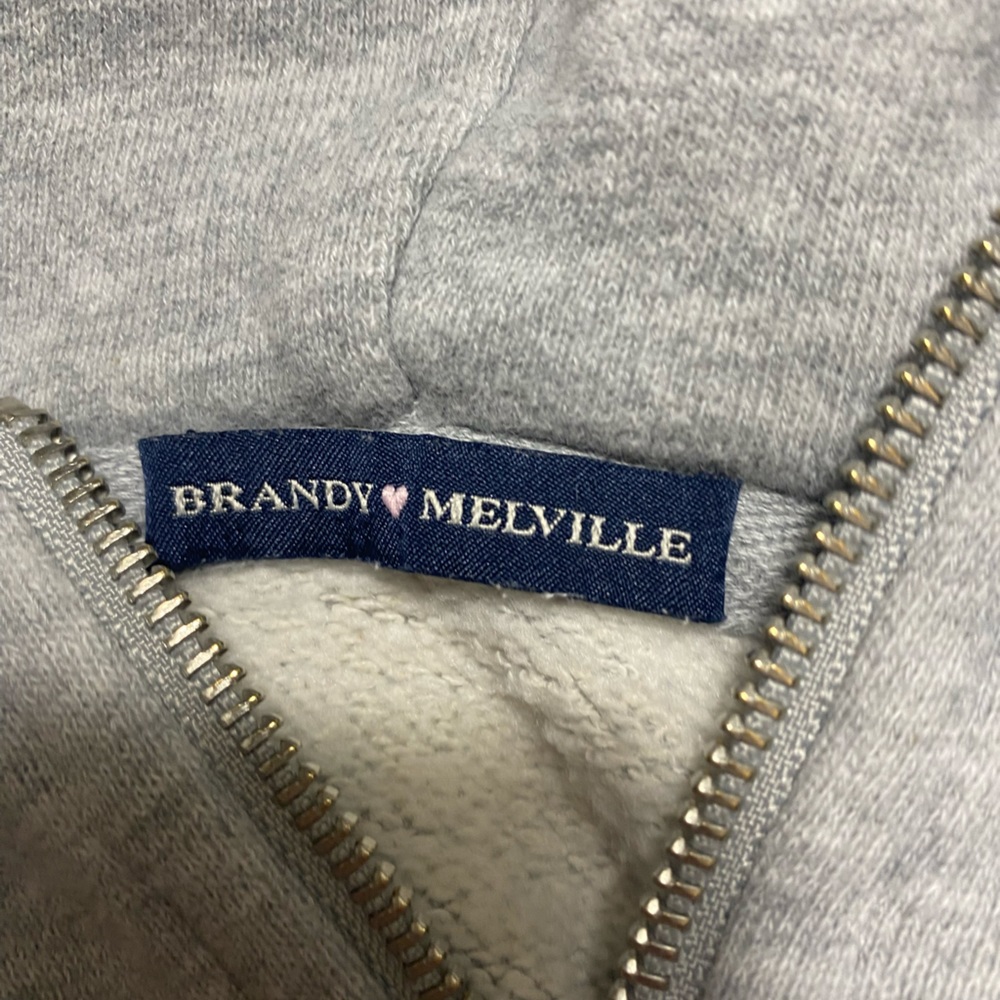Brandy Melville Christy Hoodie- Grey